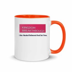 11oz Ceramic Mug with Color Inside