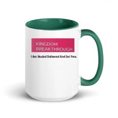 15oz Ceramic Mug with Color Inside