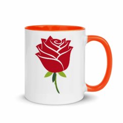 11oz Ceramic Mug with Color Inside