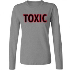 Ladies Relaxed Fit Basic Long Sleeve Tee