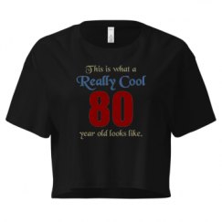 Ladies Festival Cali Crop Top Tee