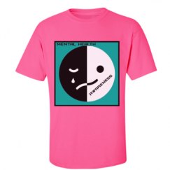 Unisex Ultra Cotton Safety Neon Crewneck Tee