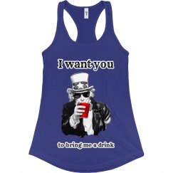 I want you to bring me a Drink (Women)