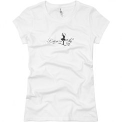 Ladies Slim Fit Basic Promo Jersey Tee