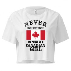 Ladies Festival Cali Crop Top Tee