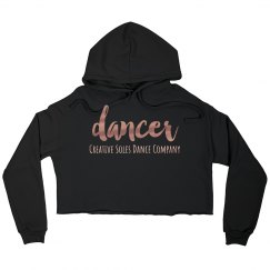 Dancer Cropped Hoodie