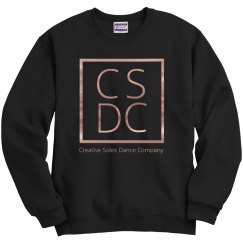 Adult - Copper Metallic Crewneck Sweatshirt