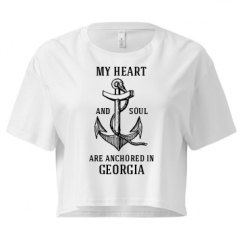 Ladies Festival Cali Crop Top Tee