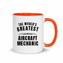 11oz Ceramic Mug with Color Inside