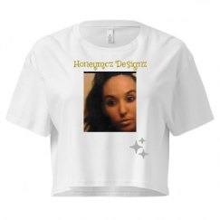 Ladies Festival Cali Crop Top Tee