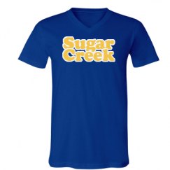 Unisex V-Neck Jersey Tee