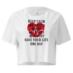 Ladies Festival Cali Crop Top Tee