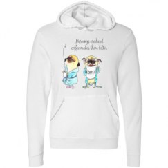 Unisex Fleece Pullover Midweight Hoodie