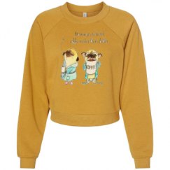 Women's Raglan Pullover Fleece
