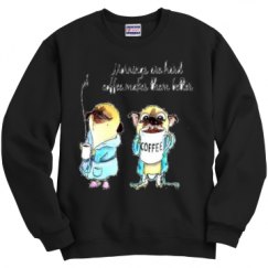 Unisex Film and Foil Crewneck Sweatshirt