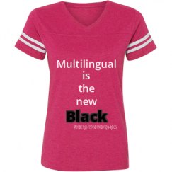 Ladies Relaxed Fit Vintage Sports Tee