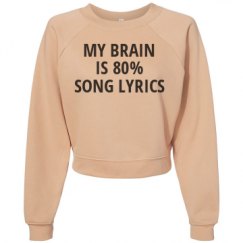 Women's Raglan Pullover Fleece