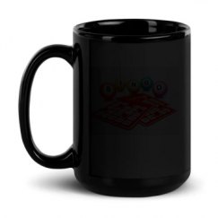 15oz Black Glossy Mug