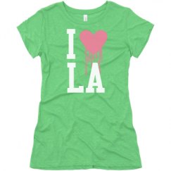 Ladies Slim Fit Super Soft Triblend Tee