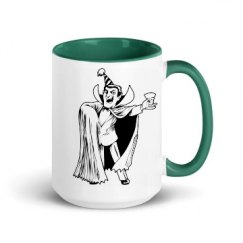 15oz Ceramic Mug with Color Inside