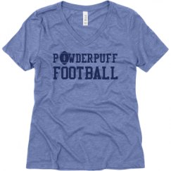 Ladies Relaxed Fit Super Soft Triblend V-Neck Tee