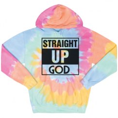 Unisex Tie-Dye Fleece Hoodie