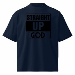 Unisex Organic Oversized High Neck T-Shirt