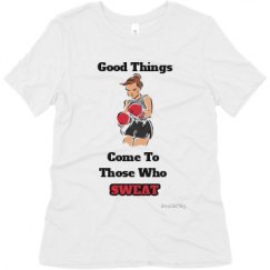 Ladies Relaxed Fit Super Soft Triblend Tee