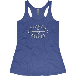 3 Yards in the Cloud women's tank