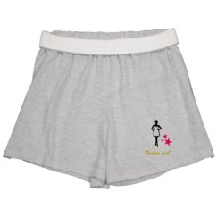 Slim Fit Cheer Shorts