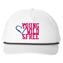 Snapback Five-Panel Rope Hat