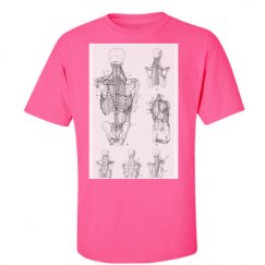 Unisex Ultra Cotton Safety Neon Crewneck Tee