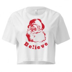 Ladies Festival Cali Crop Top Tee