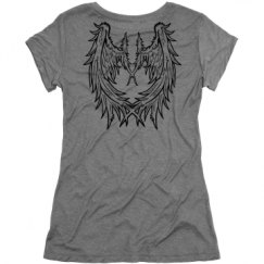 Ladies Slim Fit Super Soft Triblend Tee