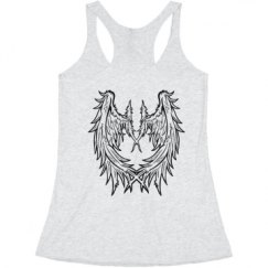 Ladies Slim Fit Super Soft Racerback Triblend Tank