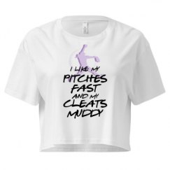 Ladies Festival Cali Crop Top Tee