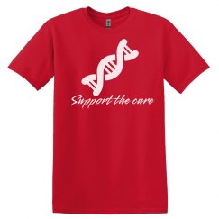 Cyber pink Tee w/White graphic 