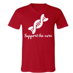 Unisex V-Neck Jersey Tee