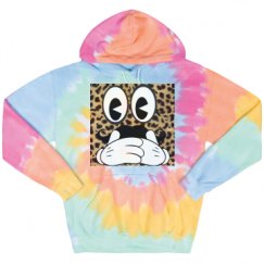 Unisex Tie-Dye Fleece Hoodie