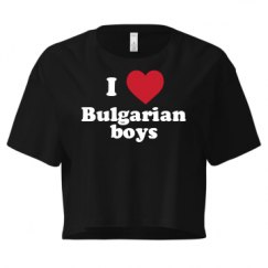 Ladies Festival Cali Crop Top Tee