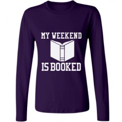 Ladies Relaxed Fit Basic Long Sleeve Tee