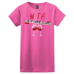 WTF Wine Tasting Friends women relaxed fit pk