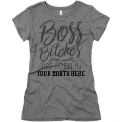 Ladies Slim Fit Super Soft Triblend Tee