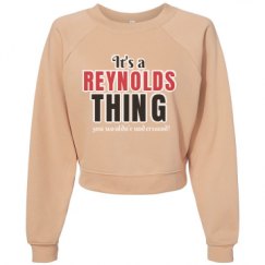 Women's Raglan Pullover Fleece