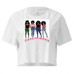 Ladies Festival Cali Crop Top Tee