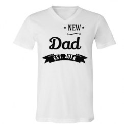 Unisex V-Neck Jersey Tee