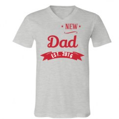 Unisex V-Neck Jersey Tee