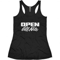 Open All Nite Tank Top