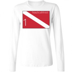 Ladies Relaxed Fit Basic Long Sleeve Tee