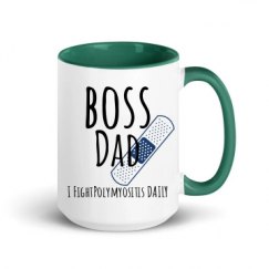 15oz Ceramic Mug with Color Inside